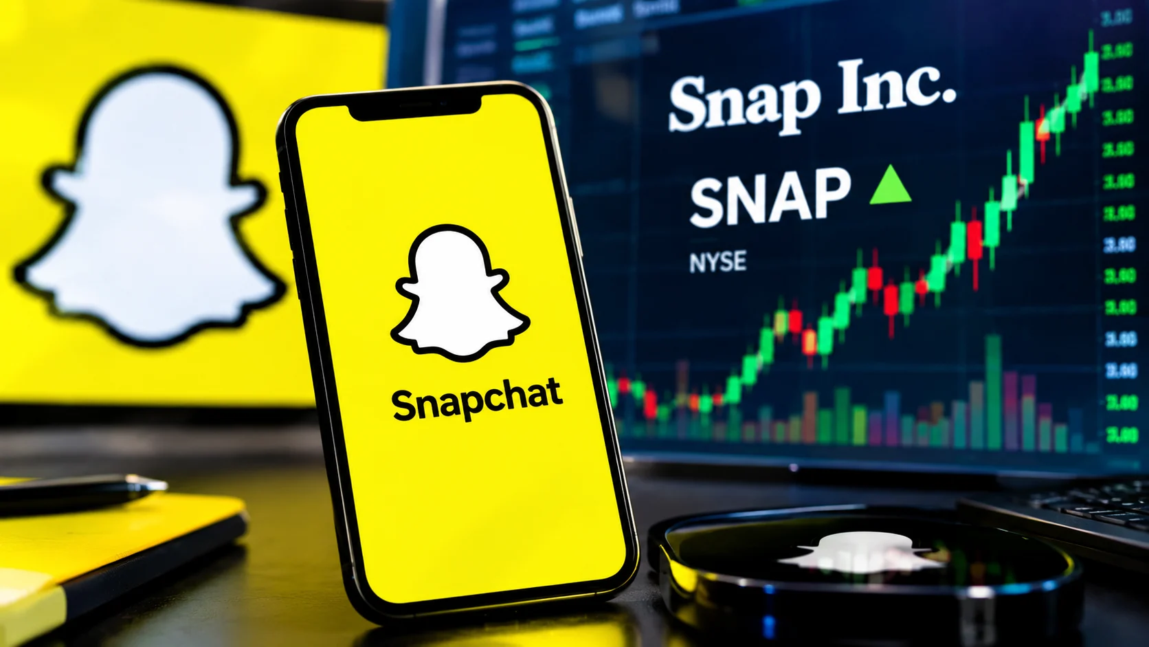 Snap Inc. (SNAP) stock market chart